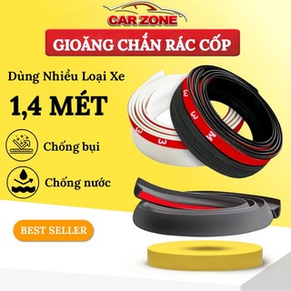 Gioăng Cao Su Chắn Rác Cốp Xe Đa Năng Cách Âm, Chống Ồn, Chống Nước, Ngăn Bụi - Cuộn 1,4 Mét