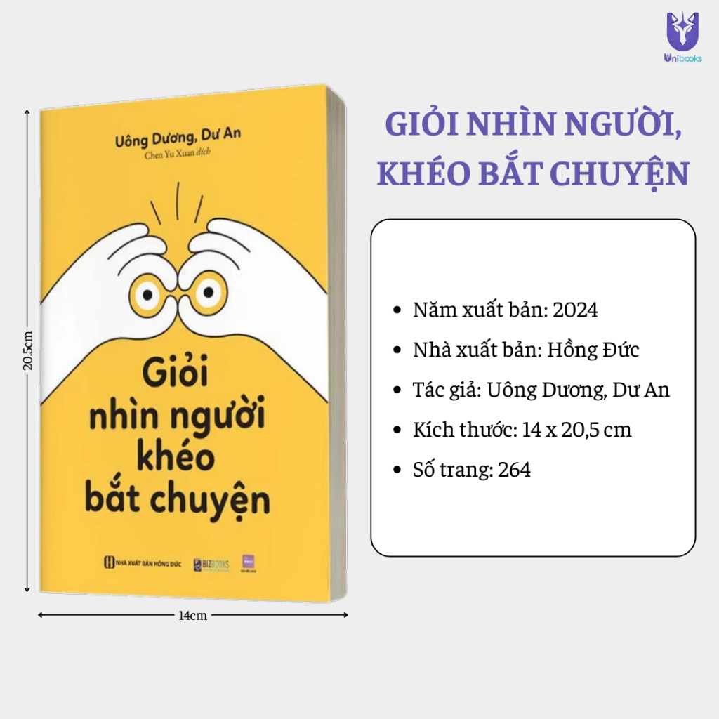 Sách - Giỏi Nhìn Người, Khéo Bắt Chuyện - Cải Thiện Kỹ Năng Giao Tiếp, Nâng Cao Khả Năng Thấu Hiểu