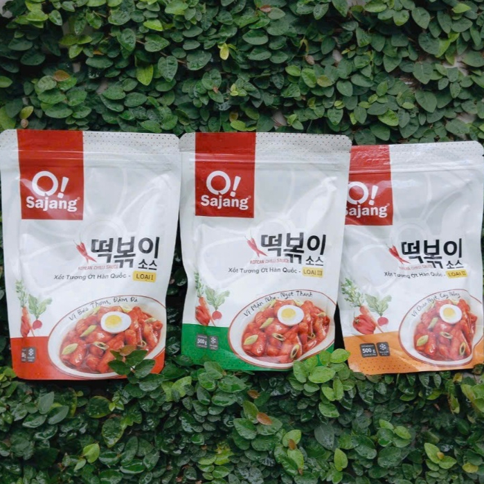 Gói 500g Sốt S2_ Vị Chua ngọt cay nồng_ dùng nấu bánh gạo, mì cay, lẩu_ ăn vặt, food, ngon