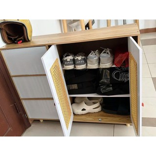 Tủ Giày Dép Gỗ Cao Cấp ,TỦ GIÀY 5 CÁNH MÂY , Tủ Để Đồ Nhiều Ngăn Đa Năng Decor Phòng Khách Phòng Ngủ Siêu Đẹp