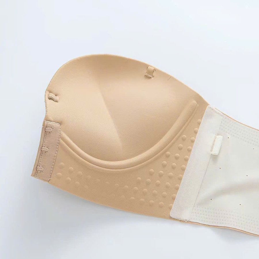 Áo Ngực Không Dây Cài Trước Đệm Dày 3cm Siêu Nâng Ngực Bản To Che Mỡ Thừa Kèm Dây Vai (Phiên Bản Mới) DORIS 946
