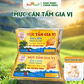 Mực cán tẩm gia vị đồ ăn vặt snack food 200g