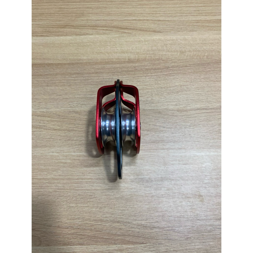 Thiết bị ròng rọc đôi XINDA chính hãng leo núi 24KN dùng max dây 16mm
