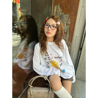 Áo Thun Tay Dài Boxy Nam Nữ -  PET CUTE - Kraken Drk 100% cotton 260gsm mềm mịn