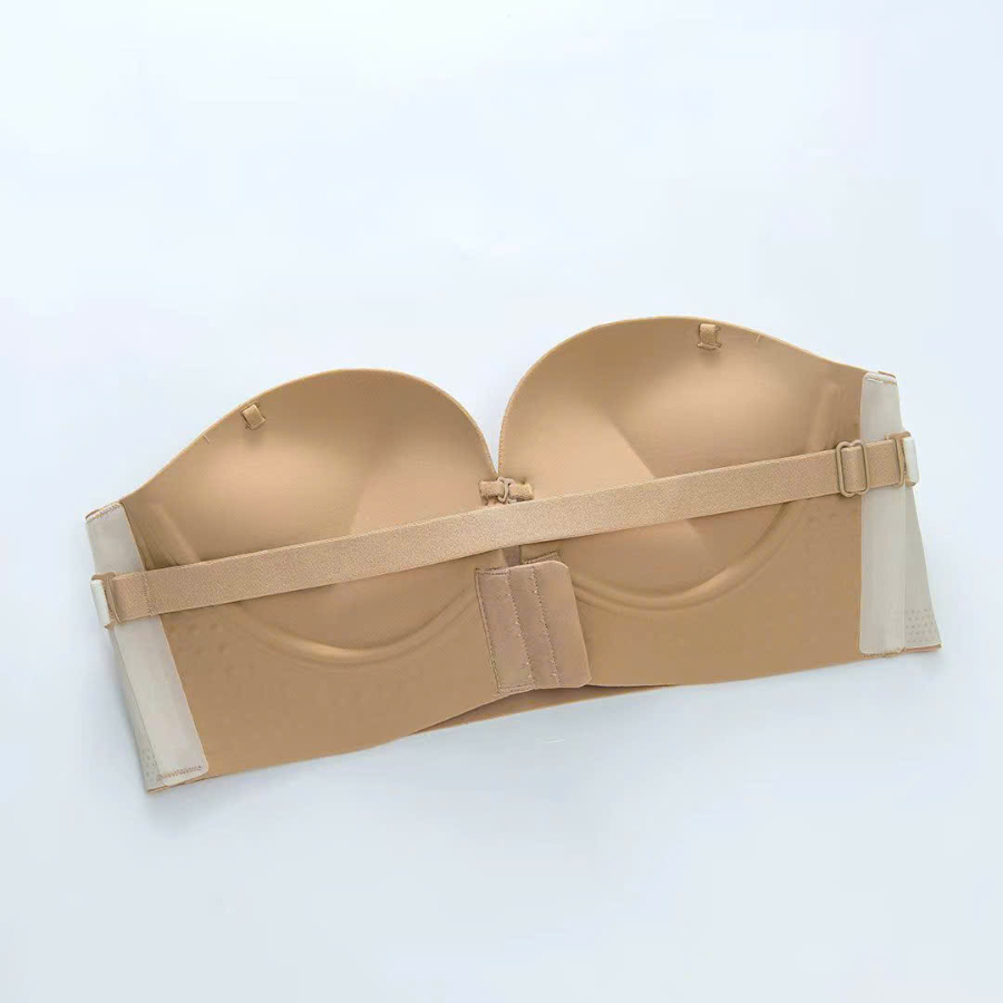 Áo Ngực Không Dây Cài Trước Đệm Dày 3cm Siêu Nâng Ngực Bản To Che Mỡ Thừa Kèm Dây Vai (Phiên Bản Mới) DORIS 946