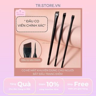 Cọ vạt xéo kẻ mắt và chân mày trang điểm Gecomo Blade Brush