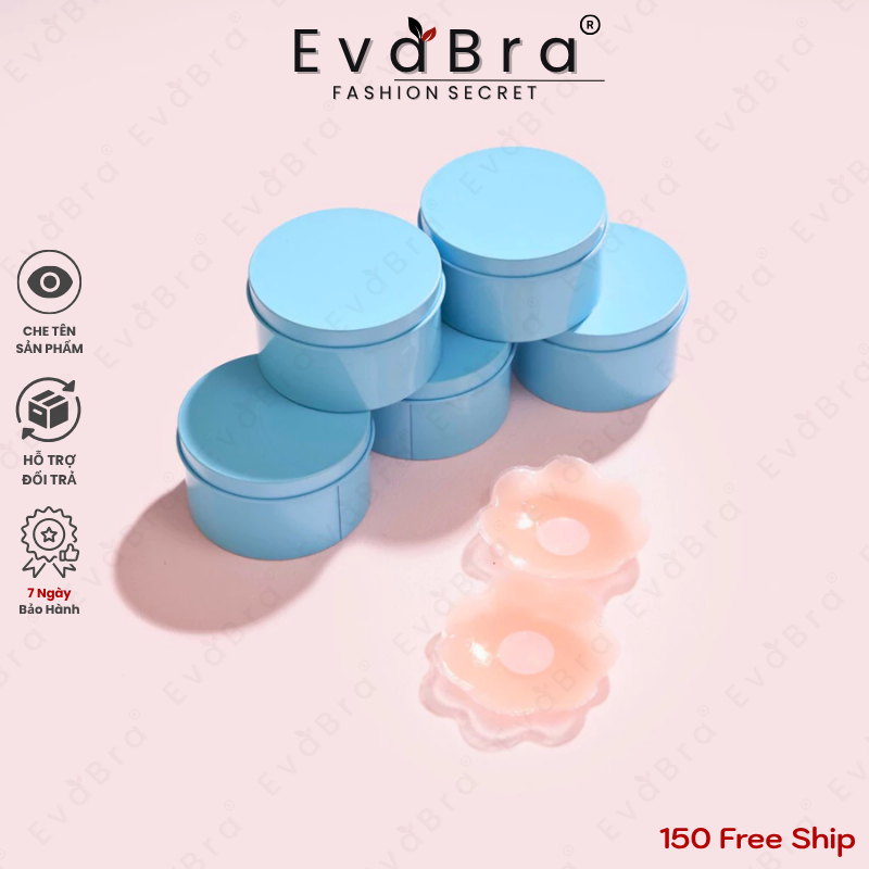 Miếng Dán Ti Silicone Siêu Mỏng Không Lộ Viền Trong Suốt Tái Sử Dụng Nhiều Lần Eva Nipples 999