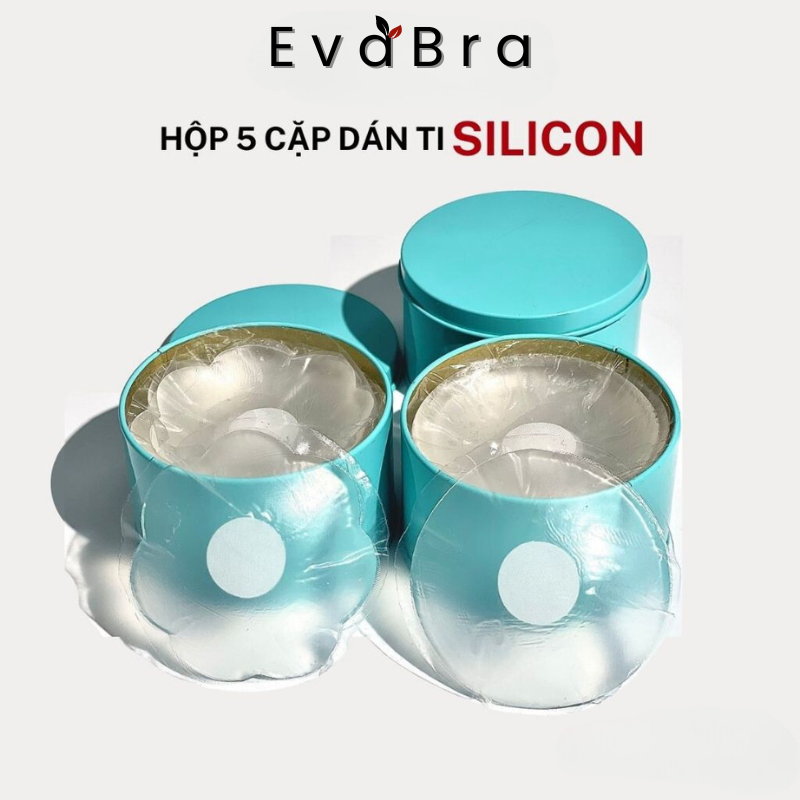 Miếng Dán Ti Silicone Siêu Mỏng Không Lộ Viền Trong Suốt Tái Sử Dụng Nhiều Lần Eva Nipples 999