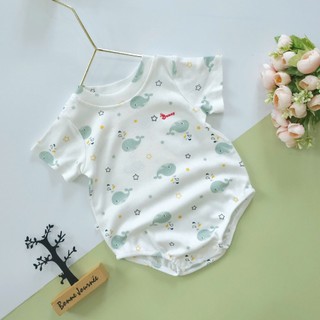 Body cộc tay sơ sinh Bunny chất thun cotton cho bé 4-10kg(2)