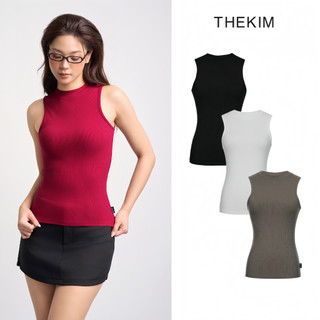 THEKIM Áo thun tăm ba lỗ cổ tròn , áo thun ba lỗ sát nách T270