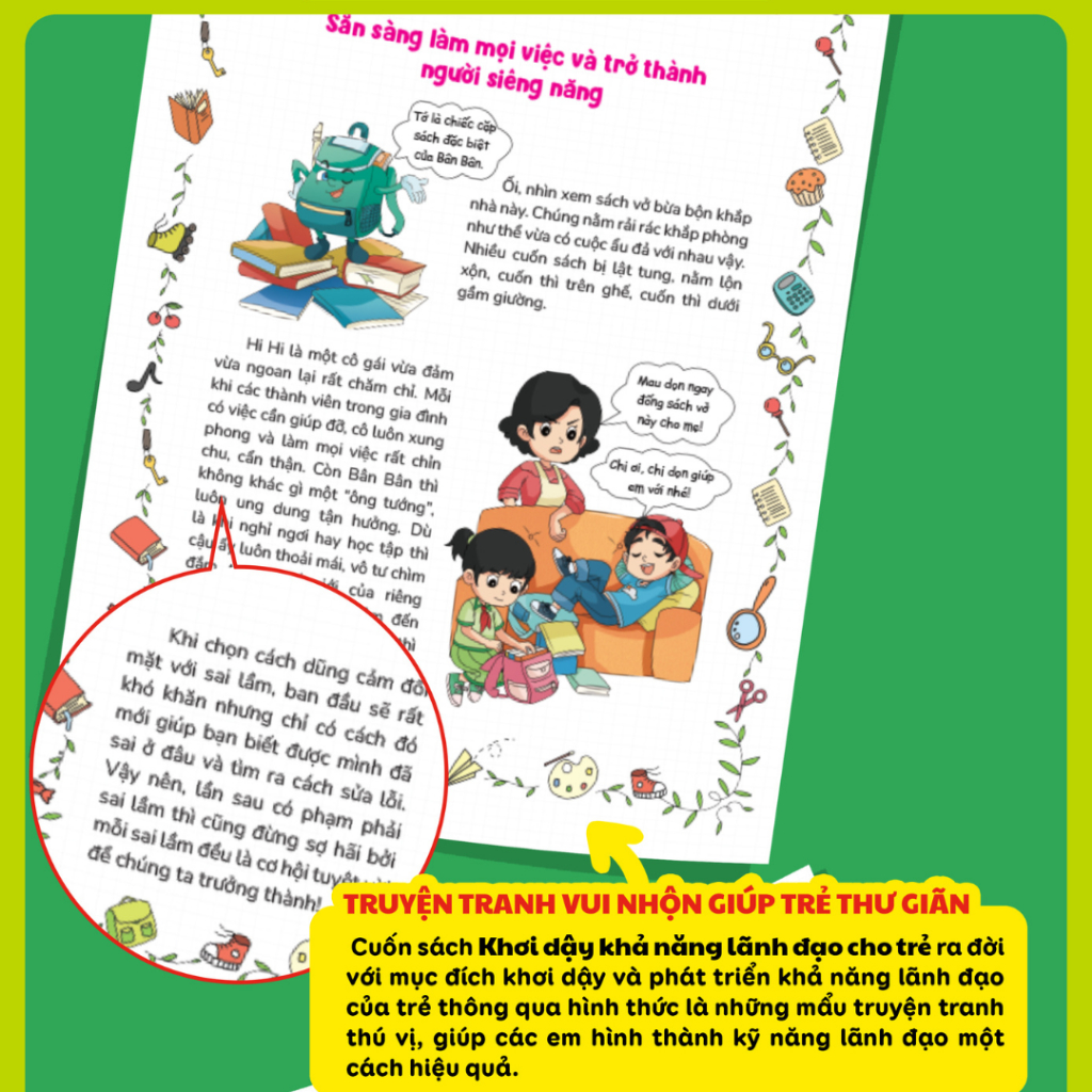 Sách - Khơi Dậy Khả Năng Lãnh Đạo Cho Trẻ - Phương Pháp Giúp Trẻ Hiểu Tiềm Năng Lãnh Đạo Của Bản Thân
