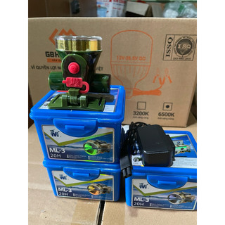 Đèn pin siêu sáng, đèn pin đeo đầu ML3  (ducphong)