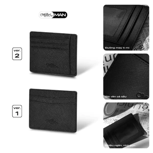 Ví Da PU Ngang Monogram WENGER Nam Nữ Bóp Đựng Tiền Thẻ Nhiều Ngăn | MIDORI FOR MAN