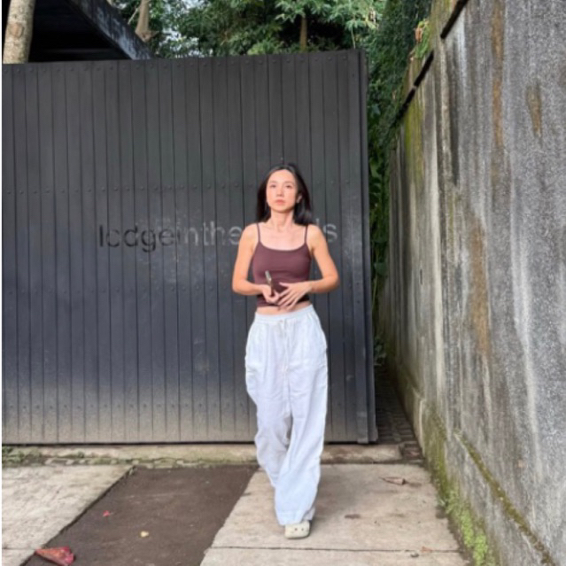 𝗕𝗶𝗻𝗼 𝗣𝗮𝗻𝘁𝘀 - Quần Linen ống xuông full chun