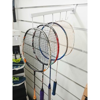 Móc râu treo các loại vợt/quần áo/balo/túi xách cài rãnh màu trắng dài 35cm có 5 móc râu nhỏ
