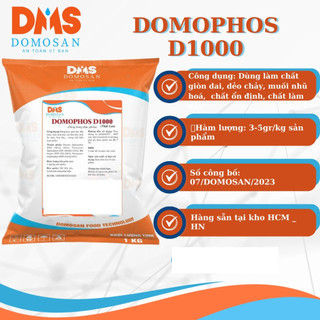 1kg D1000 Phụ gia tạo giòn dai dẻo chảy thay thế hàn the trong giò chả >Phụ gia giòn dai thái lan