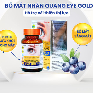 Viên Uống Bổ Mắt EYE GOLD Tăng Cường Thị Lực Mắt Chống Mỏi Mắt Cho Người Già Và Trẻ Em