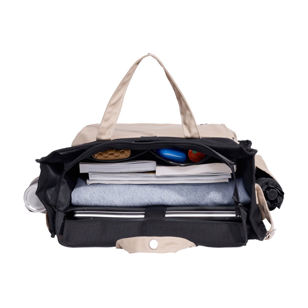 Pocket Messenger - Túi chéo quai xách 16" thời trang tiện dụng vải canvas Jamlos