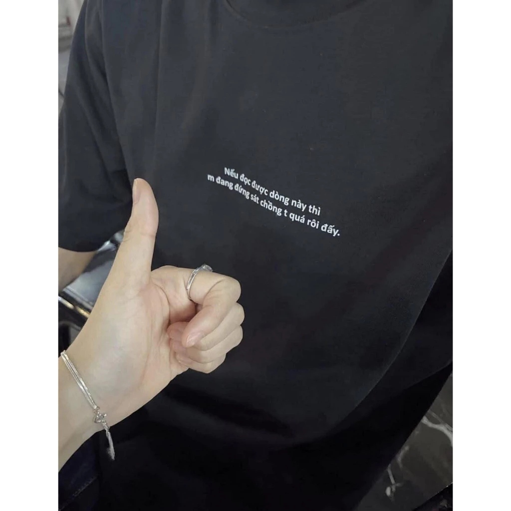 Áo Vớ Vẩn Vui Tươi REDLABEL Áo Thun ĐỨNG SÁT QUÁ RỒI Cotton 100% Oversize Nam Nữ TS39