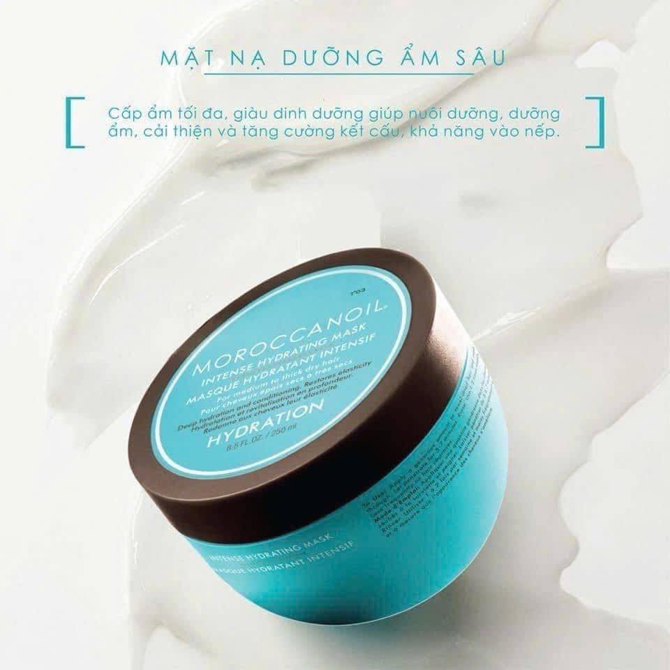 (hàng cty) Mặt nạ ủ tóc Moroccanoil  dòng hydrat, repair 250ml 500ml