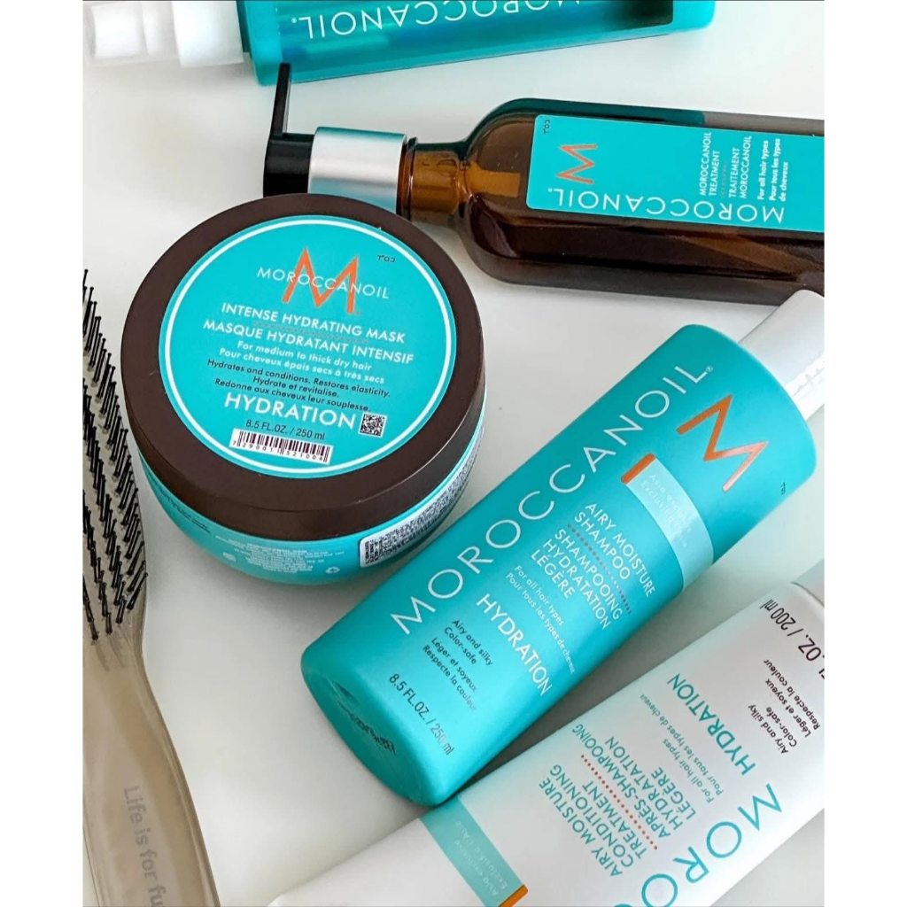 (hàng cty) Mặt nạ ủ tóc Moroccanoil  dòng hydrat, repair 250ml 500ml