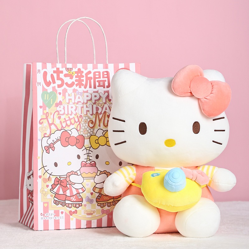 [ 100 MẪU+ ] Gấu Bông Hello Kitty Nhật Bản Cao Cấp, Thú Nhồi Bông Helo Kitty Mặc Váy Qùa Tặng Sinh Nhật Cho Bé ,Bạn Gái