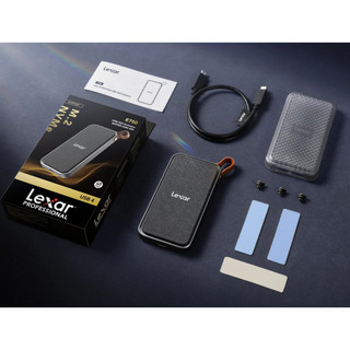 Box SSD Lexar E750 hỗ trợ USB 4 M.2 Nvme Enclosure, Tốc độ 3800Mb/s, Bảo hành chính hãng 24 tháng