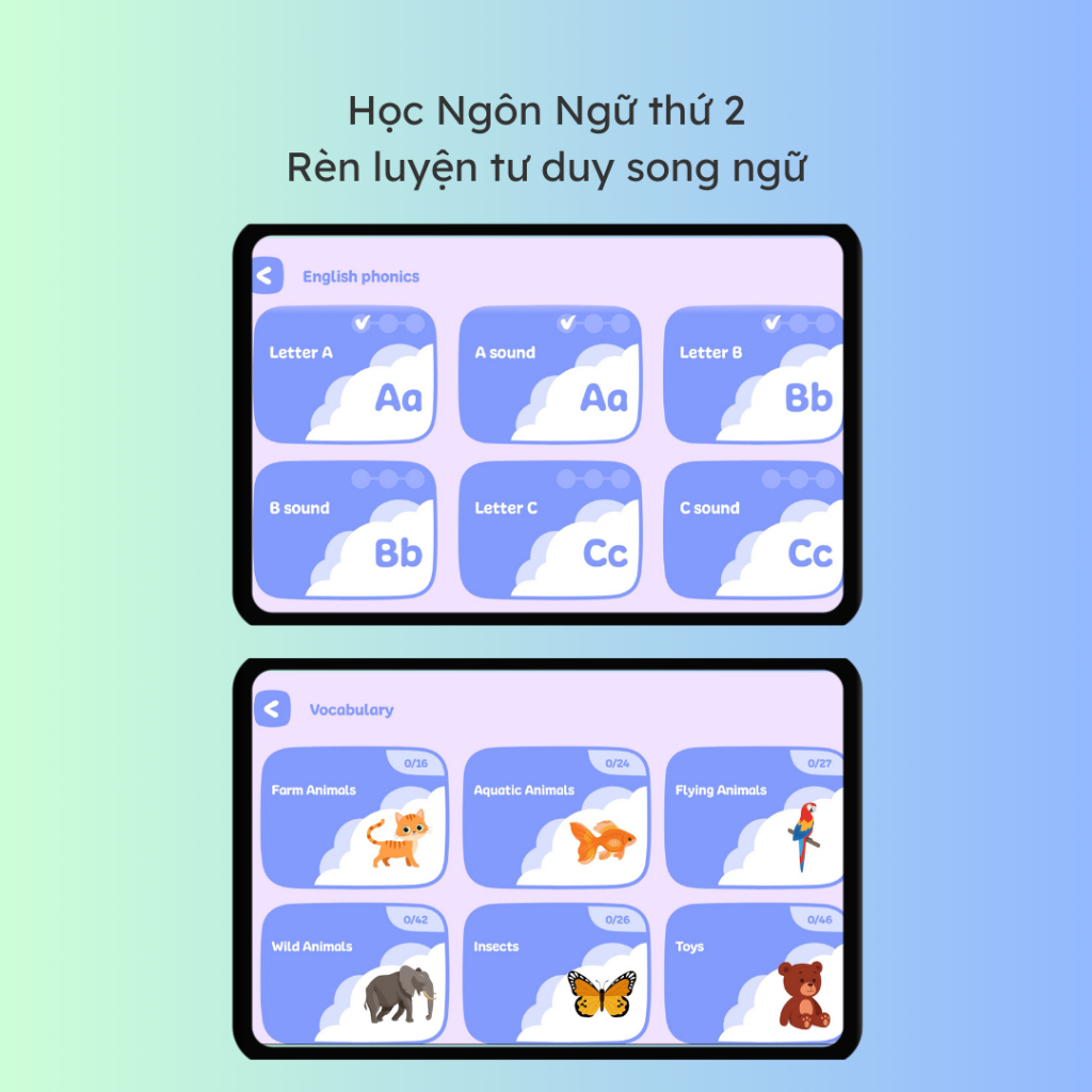 Khóa Học KidsUP Pro Gói 1 Năm - Chương trình giáo dục sớm toàn diện cho trẻ 1-8 tuổi