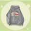 Áo Hoodie Mùa Đông Cho Bé – Hình Shin Và Em Gái Ăn Cơm Đáng Yêu, Cotton Mềm Mịn, Êm Ái (M 273)