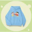 Áo Hoodie Mùa Đông Cho Bé – Hình Shin Và Em Gái Ăn Cơm Đáng Yêu, Cotton Mềm Mịn, Êm Ái (M 273)