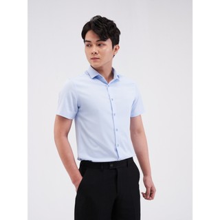 Áo sơ mi nam YODY  cộc tay nano chống nhăn khử mùi MOSH25A165