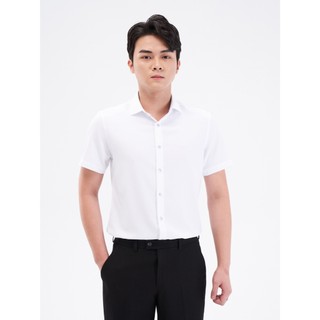 Áo sơ mi nam YODY  cộc tay nano chống nhăn khử mùi MOSH25A165
