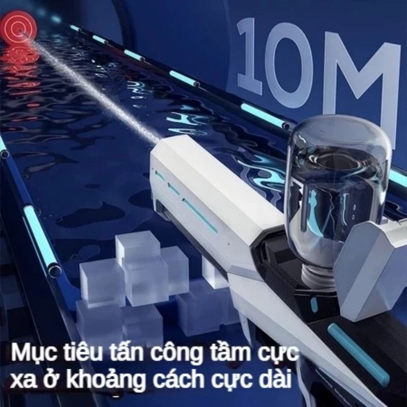 Trẻ em đồ chơi bắn súng nước điện Sạc lại Splash Blaster / Goggles - An toàn cho trẻ em