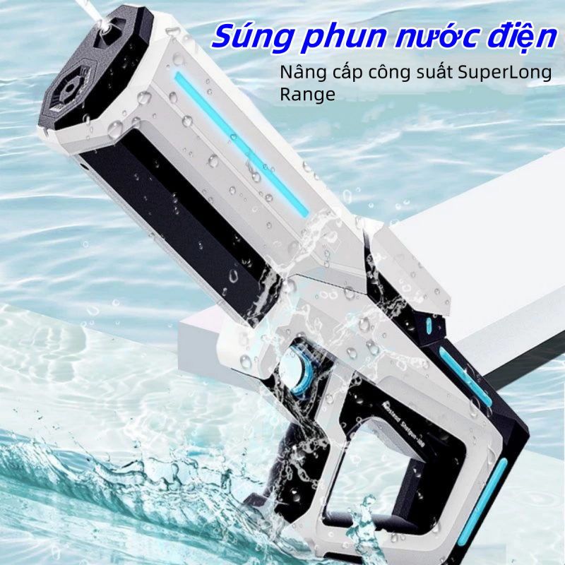 Trẻ em đồ chơi bắn súng nước điện Sạc lại Splash Blaster / Goggles - An toàn cho trẻ em