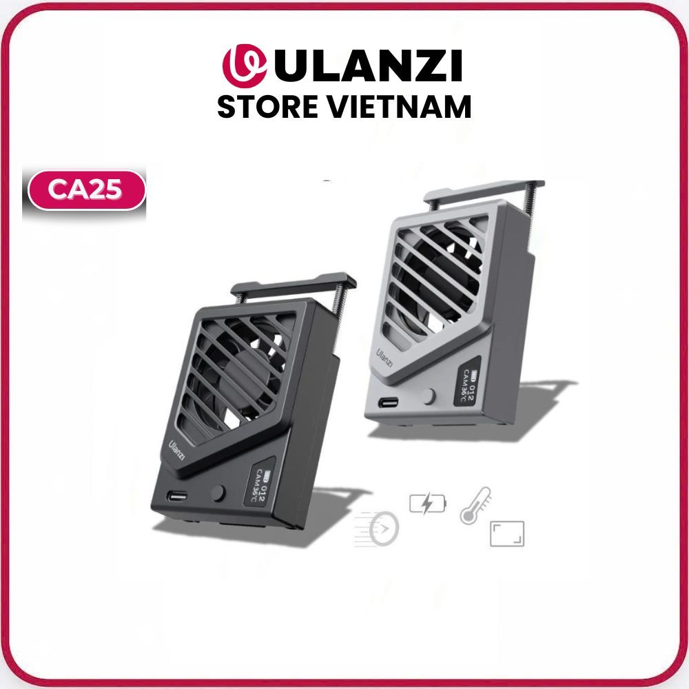 Quạt tản nhiệt máy ảnh Ulanzi CA25