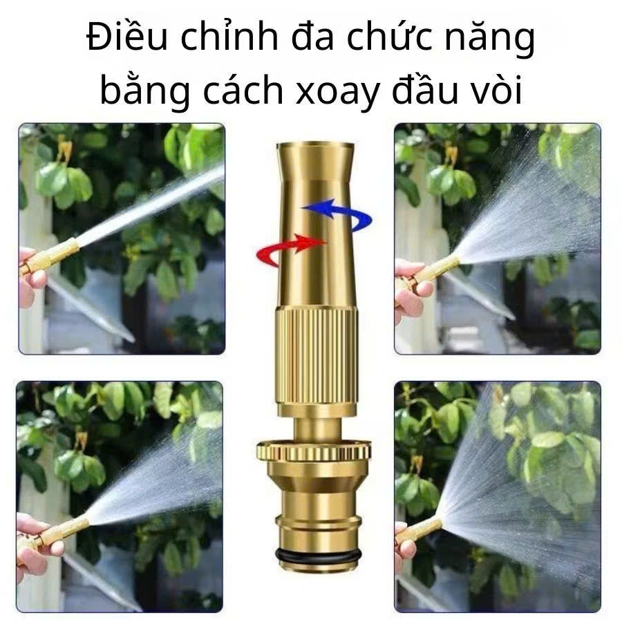 Bộ Dây Vòi Xịt Áp Lực Cao Tưới Cây Rửa Xe - Bộ Dây Vòi 5M