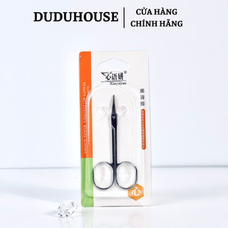Kéo Mũi Tròn Inox Cắt Tỉa Lông Mũi An Toàn Tiện Lợi