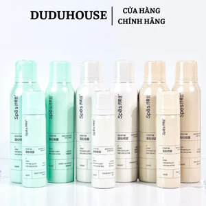 Dầu Gội Khô SPES Washing-free Hair Spray Làm Sạch, Tóc Bồng Bềnh, Không Bết Tóc 150ml Duduhouse