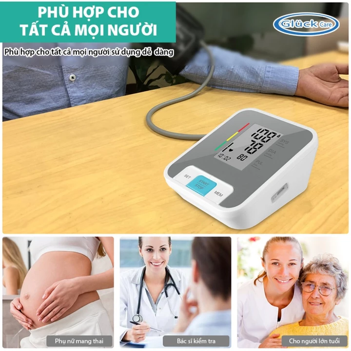 Genuine Blood Pressure Monitor GLUCK – 7