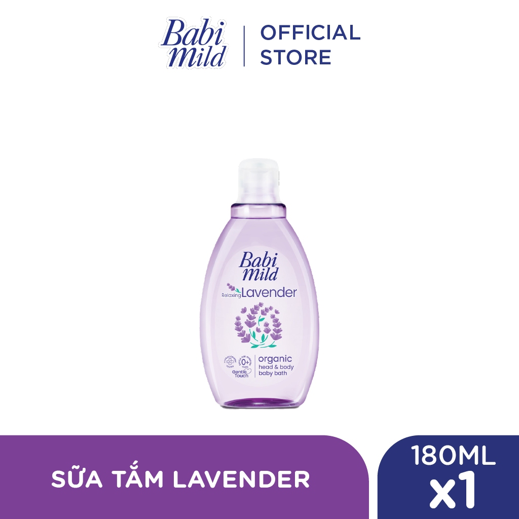 Sữa tắm gội toàn thân cho bé Babi Mild 180ml