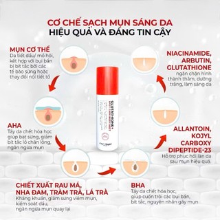 Xịt giảm mụn lưng Angel Liquid Body Mist Glutathione Plus dưỡng trắng 7Day 150ml