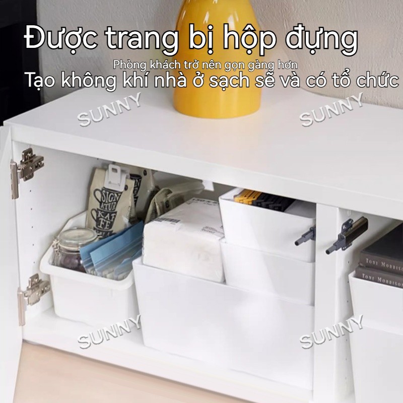 SUNNY Tủ lưu trữ 2 cánh gỗ công nghiệp sang trọng tiện lợi dùng cho phòng ngủ và phòng khách