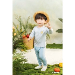 Chaang AW2025 Bộ dài cúc vai Harvest cho bé T9.1