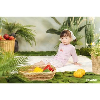 Chaang AW2025 Bộ dài cúc vai Harvest cho bé T9.1