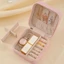 HỘP ĐỰNG ĐỒ TRANG SỨC DU LỊCH NHỎ GỌN - Hộp Trang Sức Chất Liệu Da Pu Cao Cấp,Hộp Đựng Đồ Bảo Quản Trang Sức 5 Ngăn