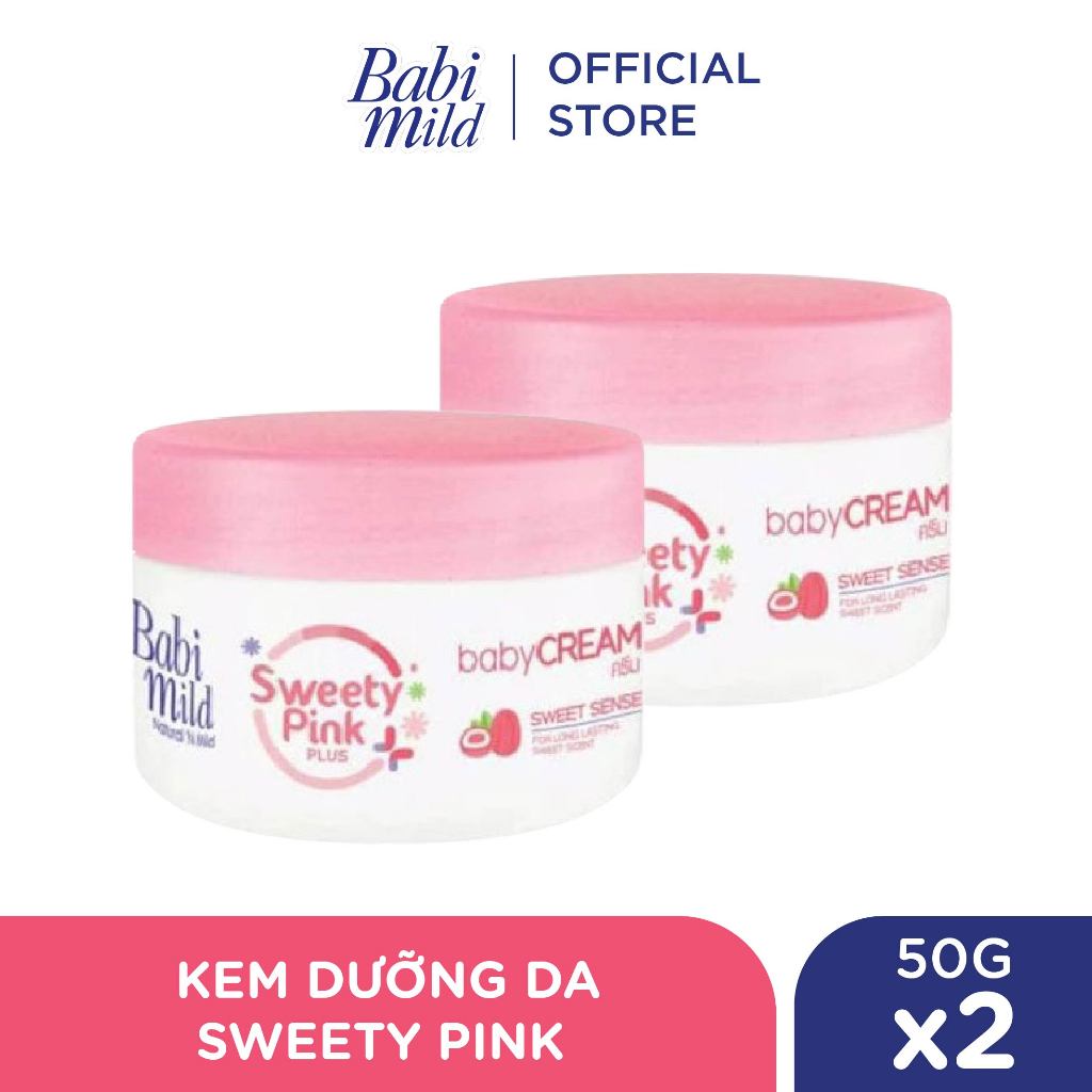 Combo 2 Kem dưỡng da Babi Mild 50Gx2