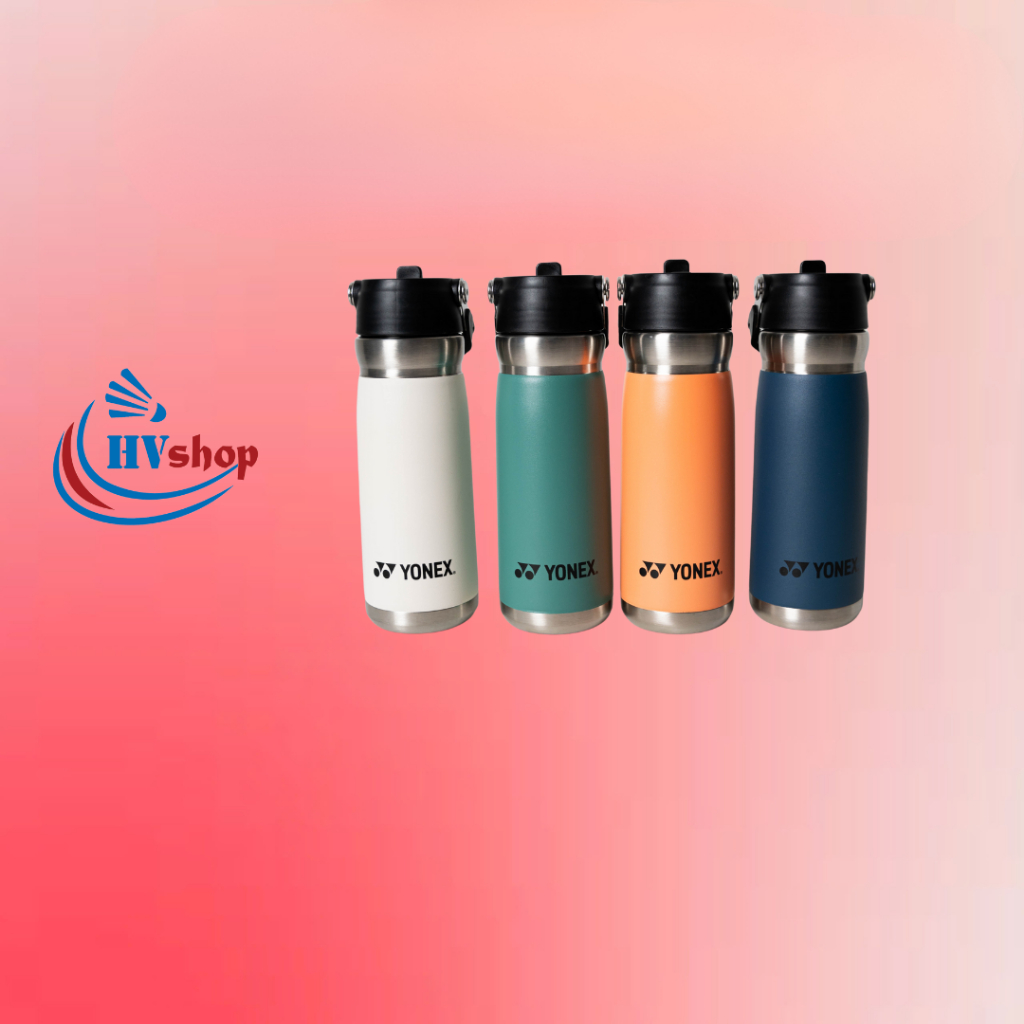 Bình giữ nhiệt Yonex TF-Y037 500ml 650ml 850ml hai lớp duy trì nhiệt độ, chất liệu thép không gỉ - HVShop