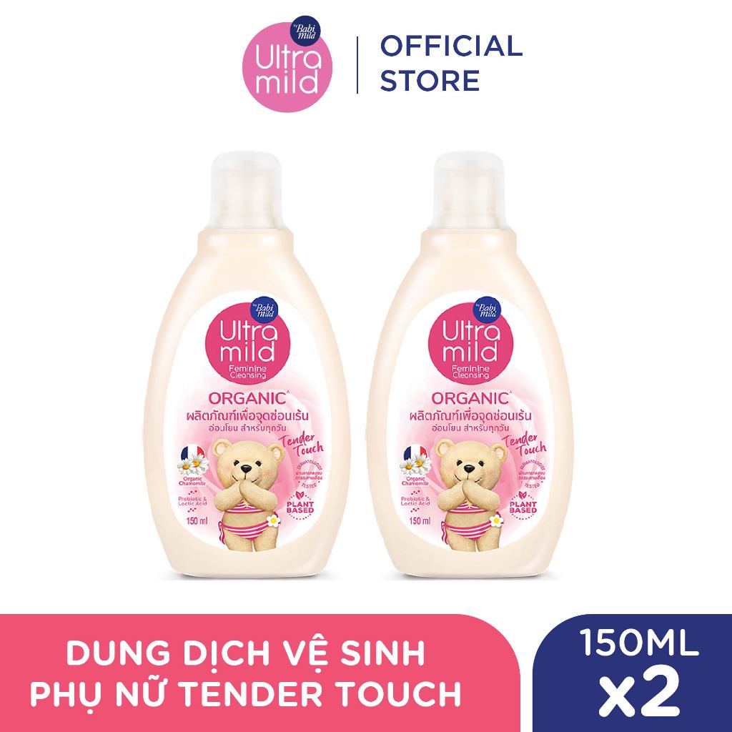 Combo 2 Dung dịch vệ sinh phụ nữ Ultra Mild 150ml