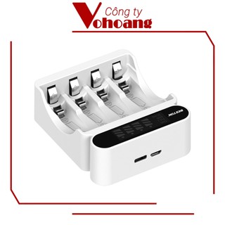 Beston C9023L sạc kèm pin thông minh có màn hình, sạc pin Ni-MH 1.2V thông minh, tự ngắt, bảo vệ pin tối ưu pin AA / AAA