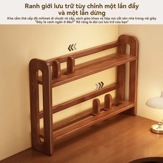 Giá Để Đồ Bàn Học Giá Sách Gỗ Chống Bàn Làm Việc Tiết Kiệm Không Gian Kệ Sách Đa Năng TiệLợi